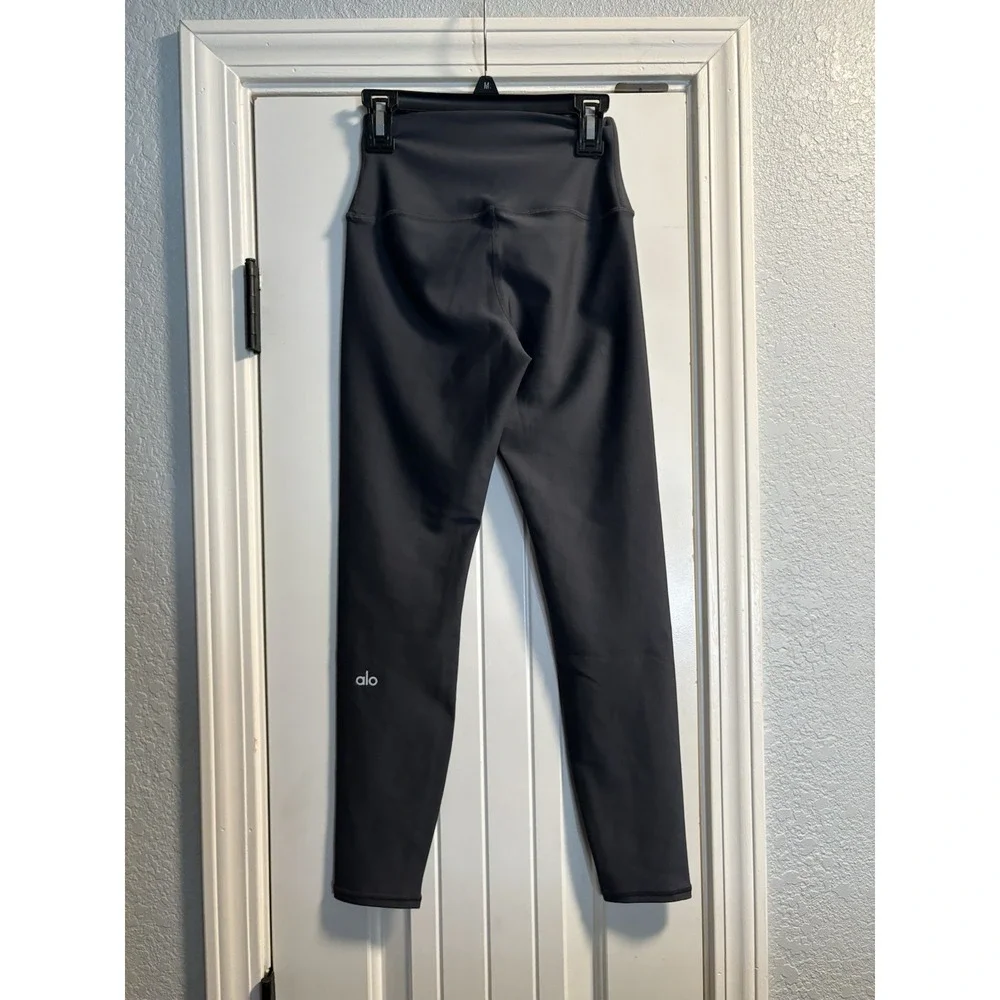 Alo Yoga Airlift High-Waist Leggings Women XS Anthracite Grey Activewear W5512R